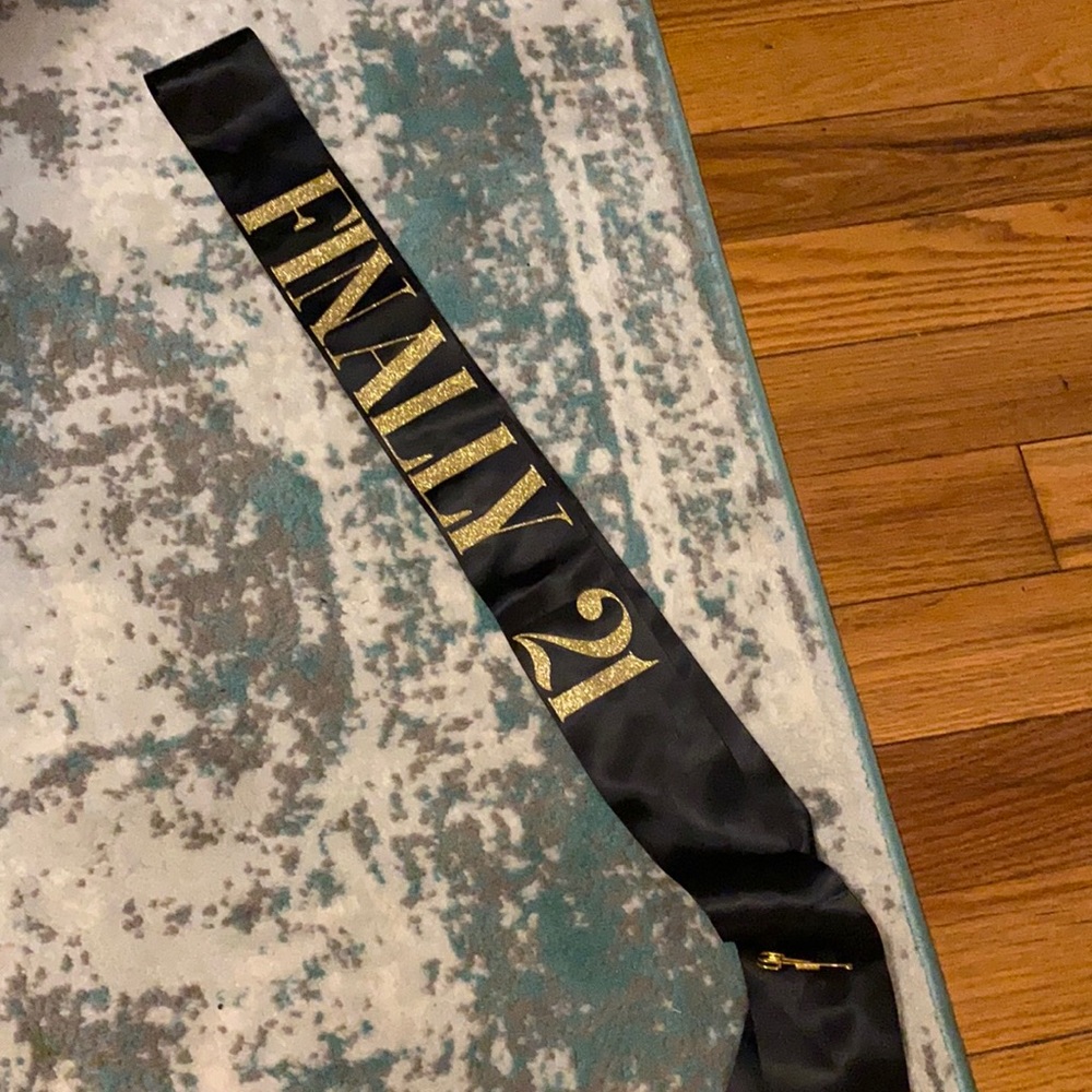 Birthday Sash